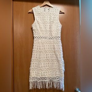 Lulus bridal dress, size 2, ivory/white